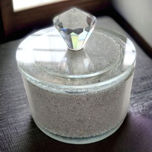 Trinket Dish with Diamond Shaped lid